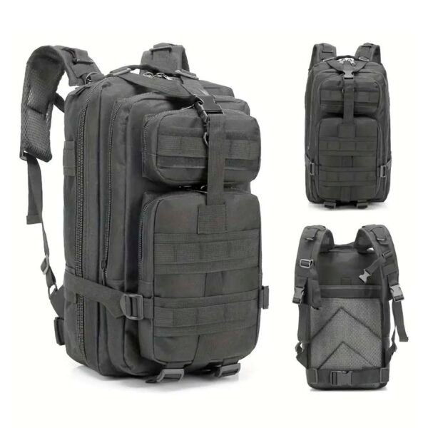Mochila Grande Camping Negro