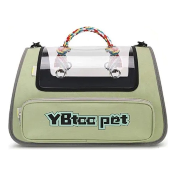 Bolso Transportador Plegable para Gatos y Mascotas Pequeñas