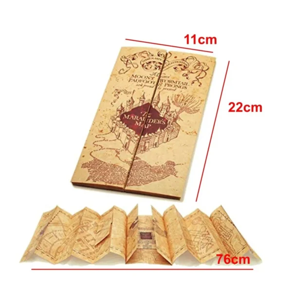 Mapa Del Merodeador Saga Harry Potter - Imagen 4