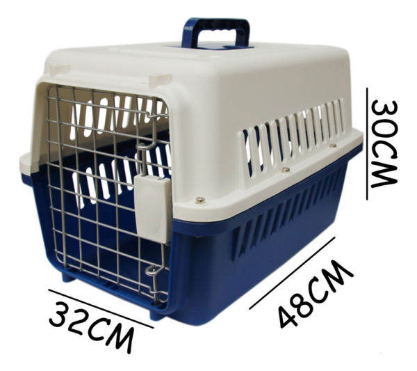 Caja Jaula Transportadora Mascotas Perros Gatos Hasta 12kg - Imagen 7