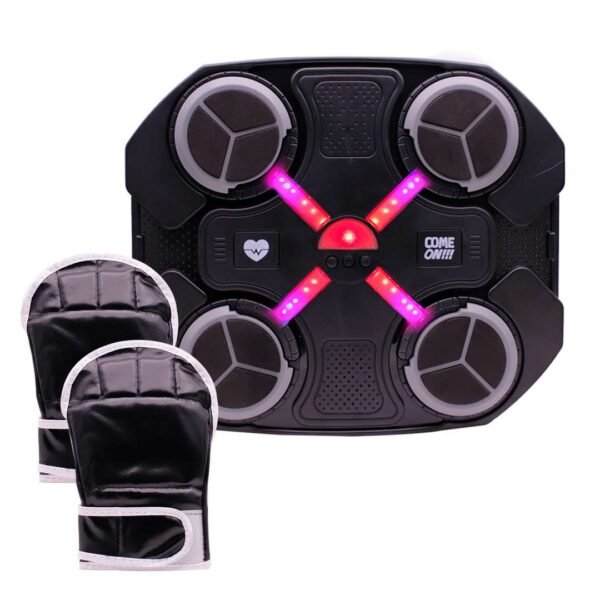 Máquina de Boxeo Infantil con Guantes Luz RGB y Sonido