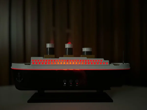 Humidificador de Barco USB con Luz Nocturna y Purificador de Aire - Imagen 3