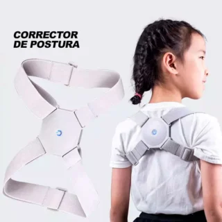 Corrector de Postura Inteligente Recargable con Sensor de Vibración